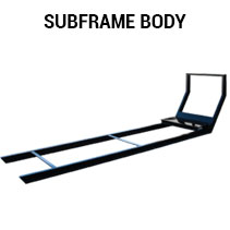Subframe body for Switch-N-Go system