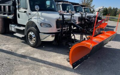 snow plow dump trucks for sale