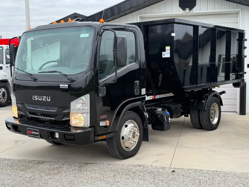 2016 Isuzu NQR Diesel With New Switch-N-G0 System! TWO DUMPSTER PACKAGE DEAL!